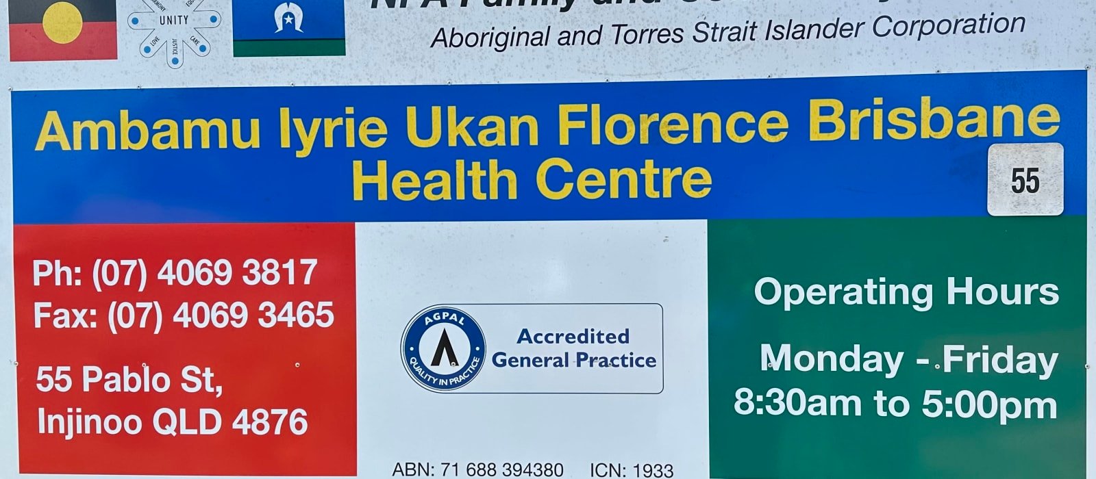 Ambamu Iyrie Ukan Florence Brisbane Health Centre Injinoo