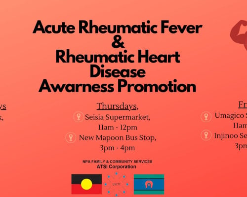 Acute Rheumatic Fever & Rheumatic Heart Disease Awareness Promotion