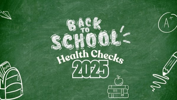 Back To School Health Checks