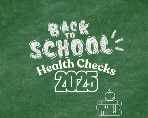 Back To School Health Checks