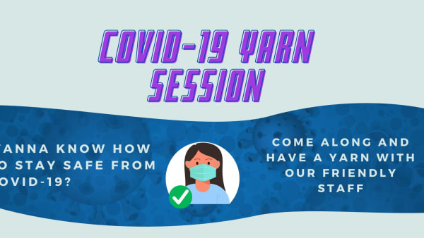 Covid-19 Community Yarn Session